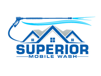 Superior Mobile Wash logo design by AamirKhan