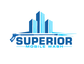 Superior Mobile Wash logo design by AamirKhan