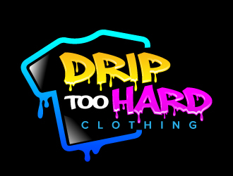 Drip Too Hard Clothing logo design by jaize