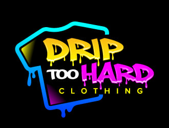Drip Too Hard Clothing logo design by jaize