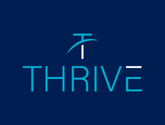 Thrive logo design by aryamaity