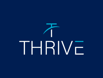 Thrive logo design by aryamaity