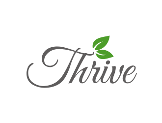 Thrive logo design by afra_art