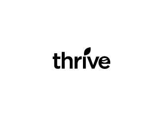 Thrive logo design by jonggol