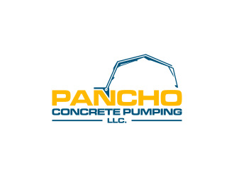 Pancho Concrete Pumping LLC. logo design by .::ngamaz::.