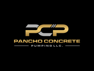 Pancho Concrete Pumping LLC. logo design by ozenkgraphic