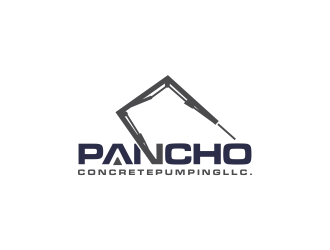 Pancho Concrete Pumping LLC. logo design by oke2angconcept