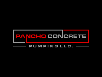 Pancho Concrete Pumping LLC. logo design by christabel