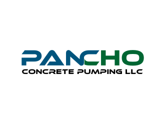 Pancho Concrete Pumping LLC. logo design by revi