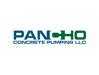 Pancho Concrete Pumping LLC. logo design by revi