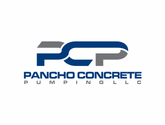 Pancho Concrete Pumping LLC. logo design by santrie