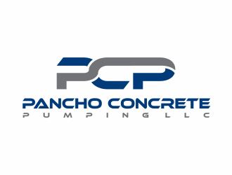 Pancho Concrete Pumping LLC. logo design by santrie