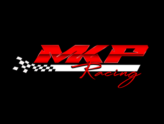 MKP Racing logo design by 3Dlogos