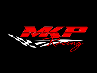 MKP Racing logo design by 3Dlogos