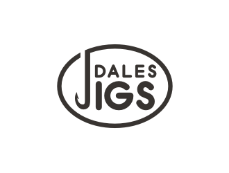 Dales Jigs logo design by Artomoro