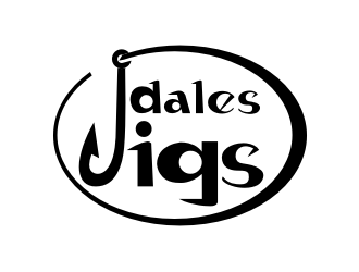 Dales Jigs logo design by Artomoro