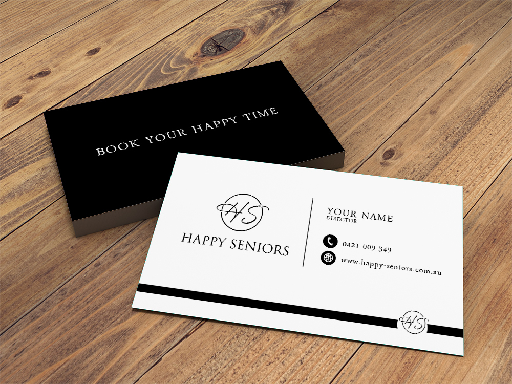 Happy Seniors logo design by Sofia Shakir