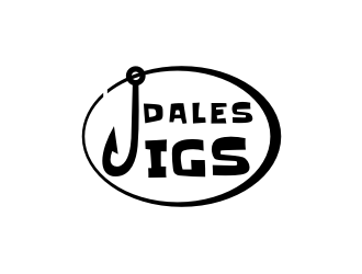 Dales Jigs logo design by Artomoro