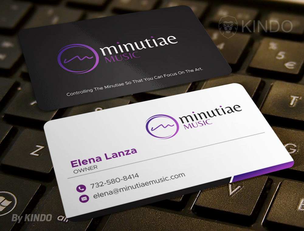 Minutiae Music logo design by Kindo