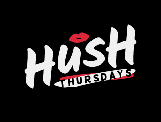 HUSH Thursdays logo design by Fajar Faqih Ainun Najib