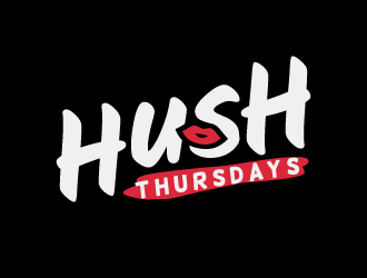 HUSH Thursdays logo design by Fajar Faqih Ainun Najib