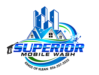 Superior Mobile Wash logo design by 3Dlogos