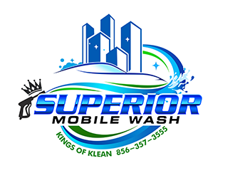 Superior Mobile Wash logo design by 3Dlogos