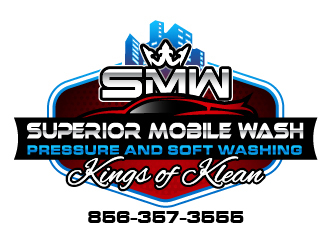 Superior Mobile Wash logo design by il-in