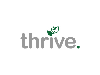 Thrive logo design by GETT