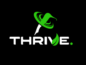 Thrive logo design by serprimero