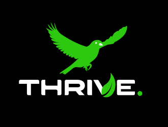 Thrive logo design by serprimero