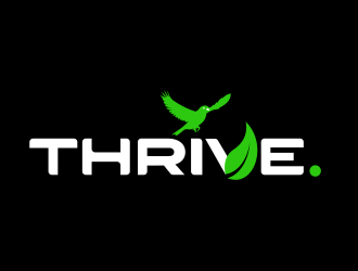 Thrive logo design by serprimero