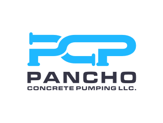 Pancho Concrete Pumping LLC. logo design by uptogood