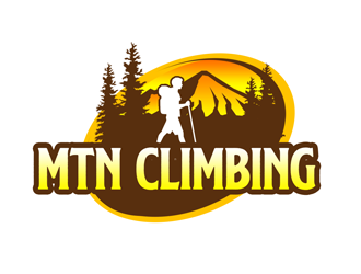 Mtn Climbing logo design by kunejo