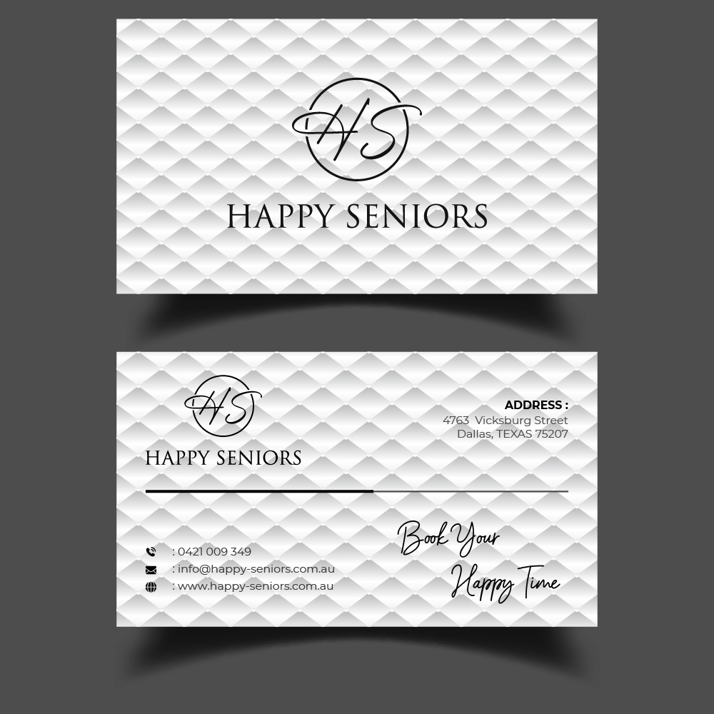 Happy Seniors logo design by GRB Studio