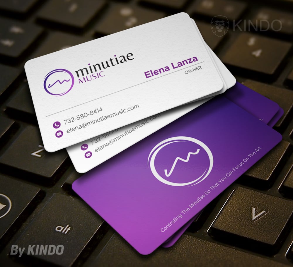 Minutiae Music logo design by Kindo