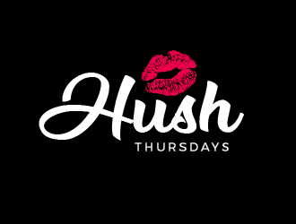 HUSH Thursdays logo design by pollo