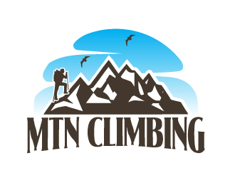 Mtn Climbing logo design by ElonStark