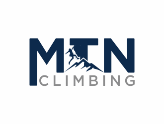 Mtn Climbing logo design by Mahrein