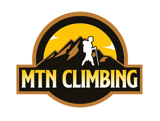 Mtn Climbing logo design by kunejo