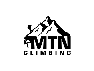 Mtn Climbing logo design by oke2angconcept