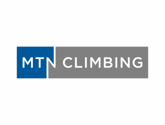 Mtn Climbing logo design by ozenkgraphic