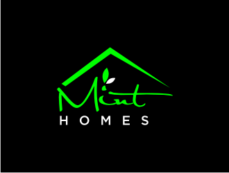 Mint homes logo design by Artomoro