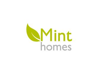 Mint homes logo design by Artomoro