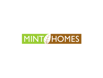 Mint homes logo design by Artomoro