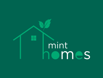 Mint homes logo design by kevlogo