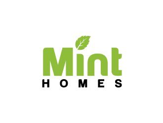 Mint homes logo design by GassPoll