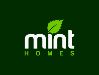 Mint homes logo design by GassPoll