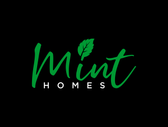 Mint homes logo design by GassPoll