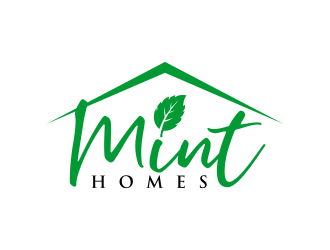 Mint homes logo design by GassPoll